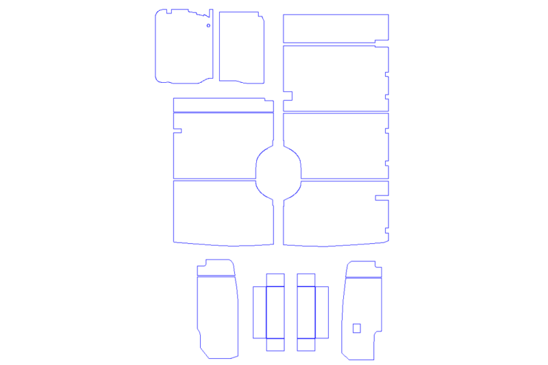 Mercedes Sprinter MWB 2019+ Ply Lining Kit