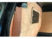 Citroen Berlingo Plywood Bulkhead With Window 2008>18