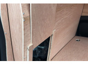 Citroen Berlingo Plywood Bulkhead With Sliding Hatch 2008>18