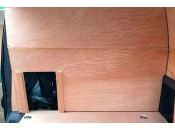 Citroen Berlingo Plywood Bulkhead With Sliding Hatch And Window 2008>18