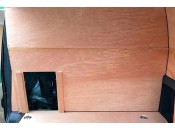 Citroen Berlingo Plywood Bulkhead With Sliding Hatch 2008>18