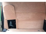 Citroen Berlingo Plywood Bulkhead With Sliding Hatch 2008>18